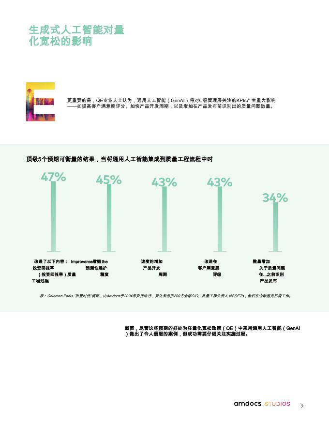Amdocs：2025年通过质量工程推动金融机构在通用人工智能领域的成功报告_第9页