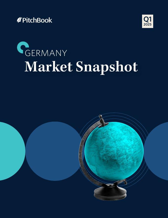 PitchBook：2025年第一季度德国私募与风投市场更新报告（英文版）海报