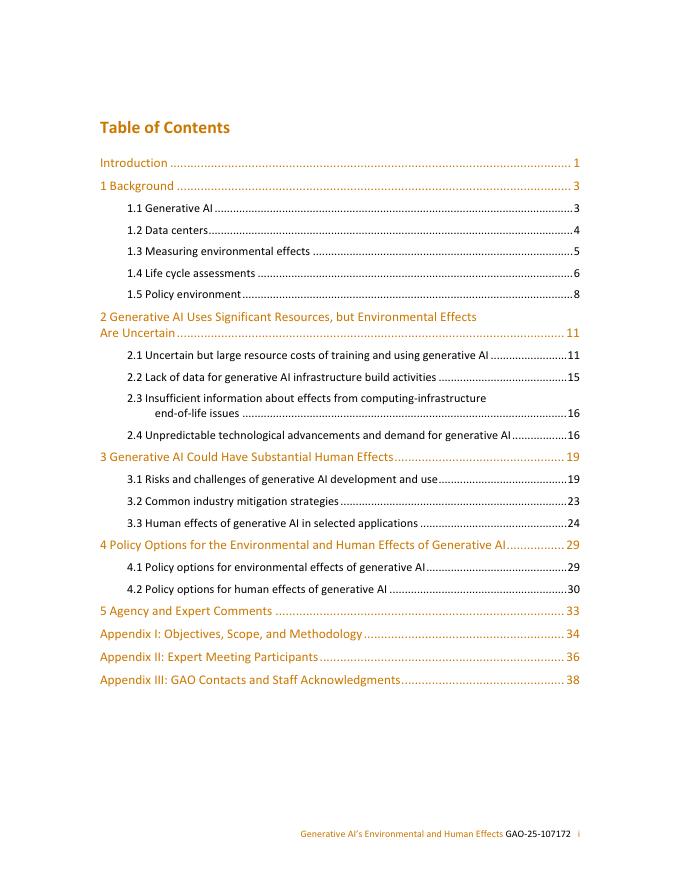 美国政府问责局（GAO）：2025年生成式人工智能的环境与人类影响研究报告（英文版）_第6页