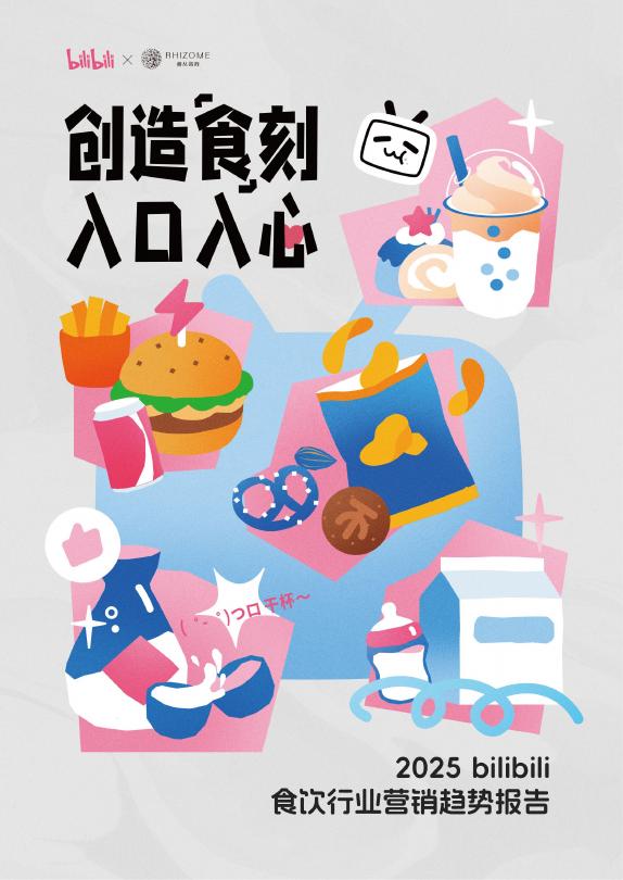 哔哩哔哩：2025年bilibili食饮行业营销趋势报告海报