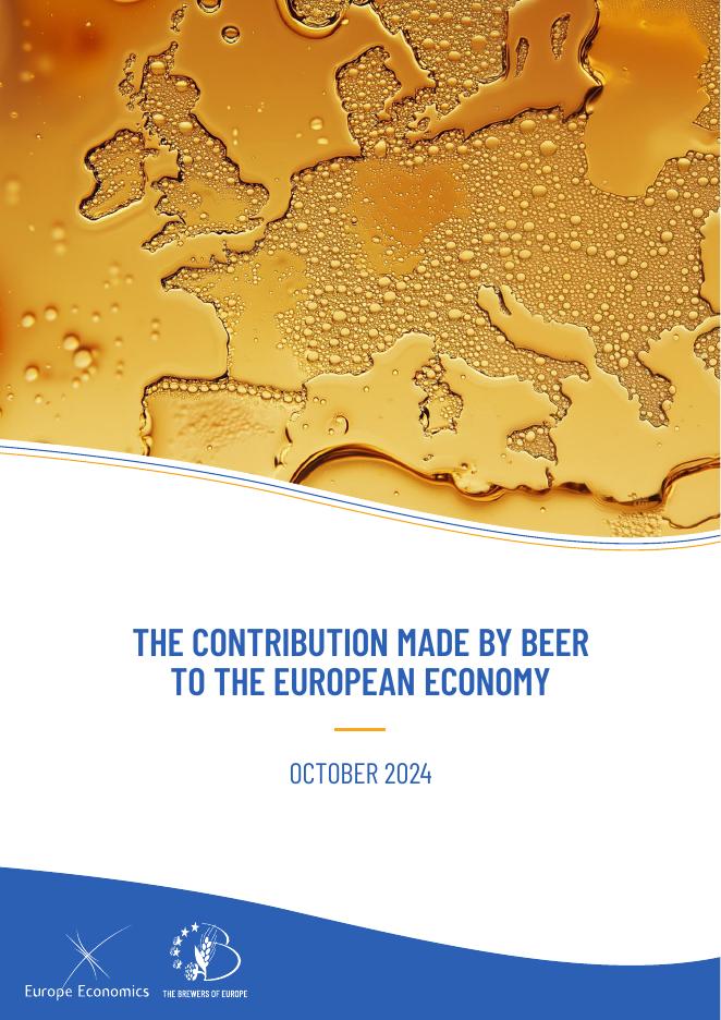 Europe Economics：2024年欧洲啤酒产业经济贡献研究报告（英文版）海报
