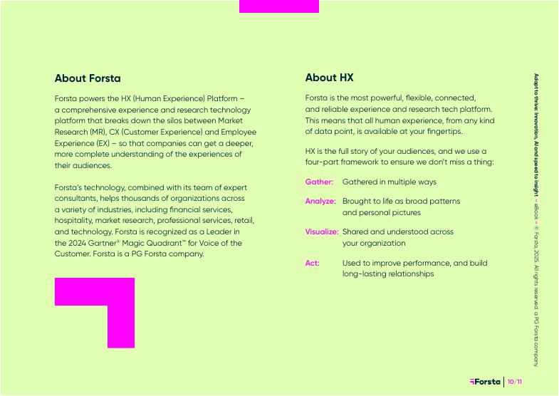 Forsta：2025年适应以繁荣：创新、人工智能和洞察速度报告（英文版）_第10页