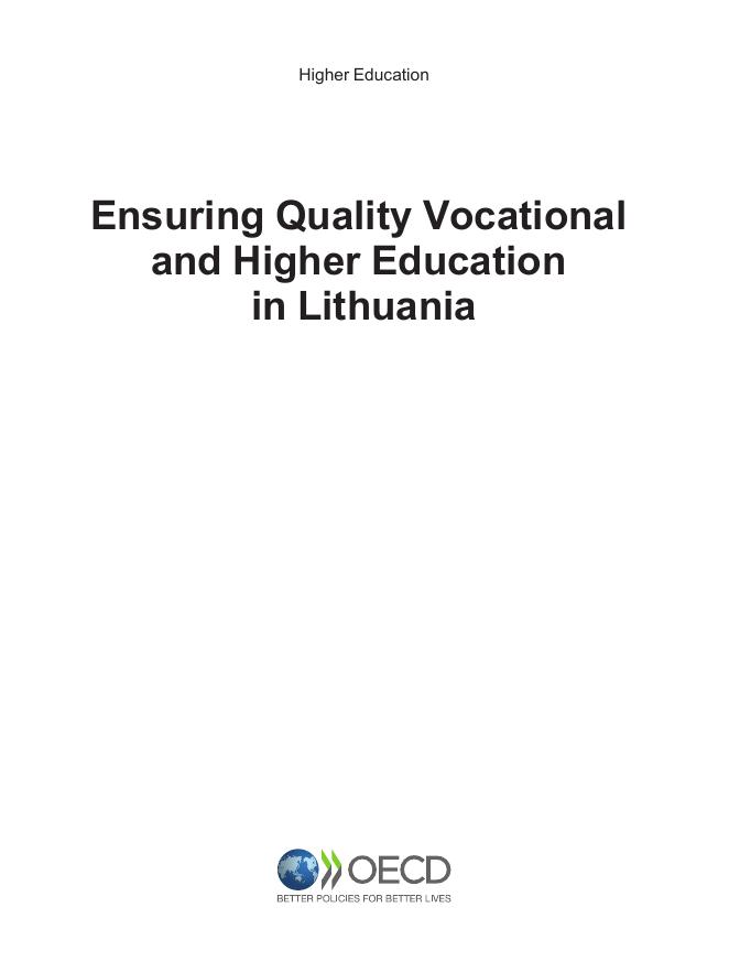 OECD经合组织：2025年保障立陶宛职业教育与高等教育质量报告（英文版）_第3页