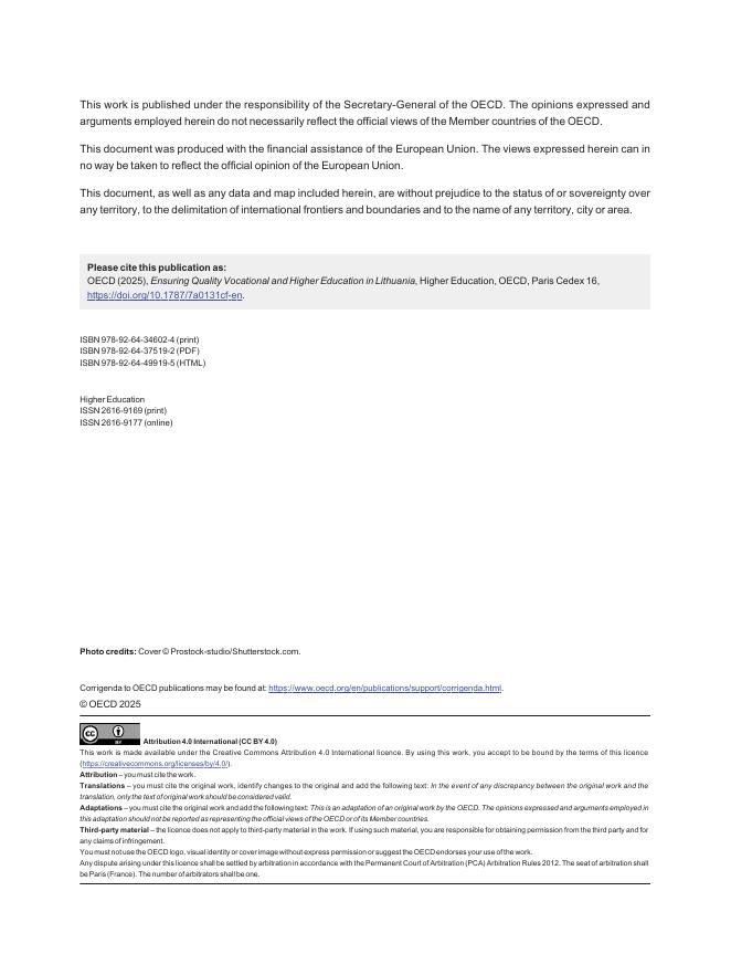OECD经合组织：2025年保障立陶宛职业教育与高等教育质量报告（英文版）_第4页