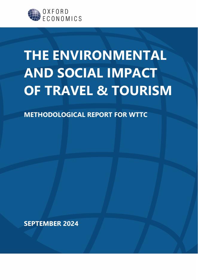 牛津经济研究院：2024年旅行和旅游业的环境与社会影响-WTTC方法报告（英文版）海报