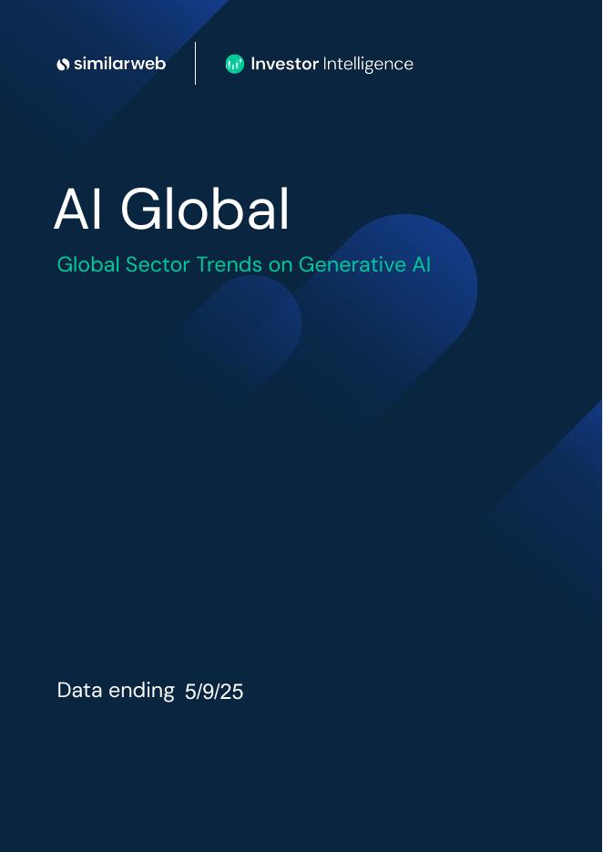 Similarweb：2025年生成式AI全球行业趋势报告（英文版）海报