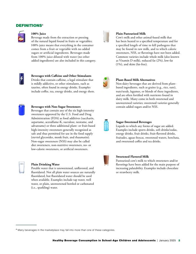HER：2025年学龄儿童和青少年的健康饮料消费：主要国家健康与营养组织的建议报告（英文版）_第3页