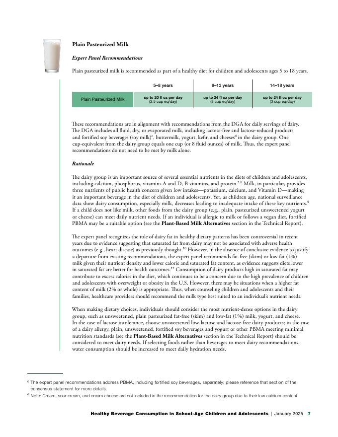 HER：2025年学龄儿童和青少年的健康饮料消费：主要国家健康与营养组织的建议报告（英文版）_第8页