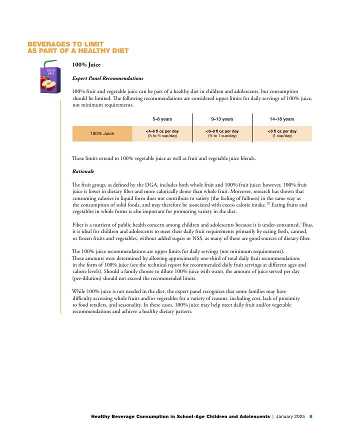 HER：2025年学龄儿童和青少年的健康饮料消费：主要国家健康与营养组织的建议报告（英文版）_第9页