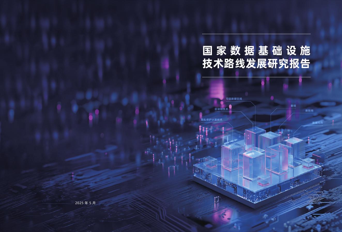 北京政数局：2025年国家数据基础设施技术路线研究报告海报