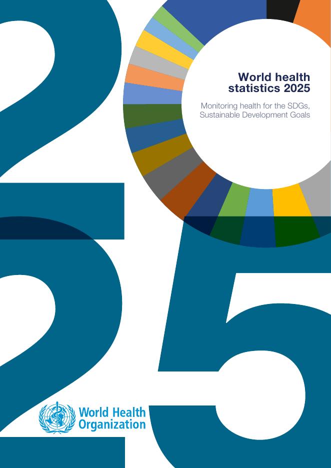 WHO世界卫生组织：2025年世界卫生统计：监测可持续发展目标的健康状况报告（英文版）海报