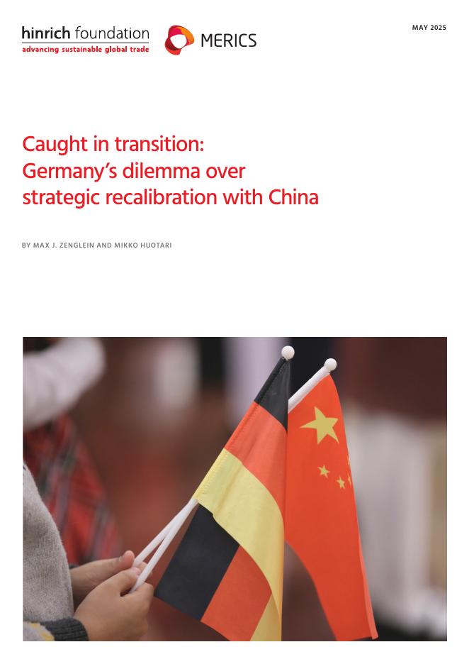 Hinrich Foundation：2025年德国在与中国进行战略调整时的困境报告（英文版）