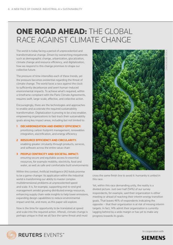 路透社&西门子：2024年变革新节奏：工业人工智能与可持续发展研究报告（英文版）_第6页