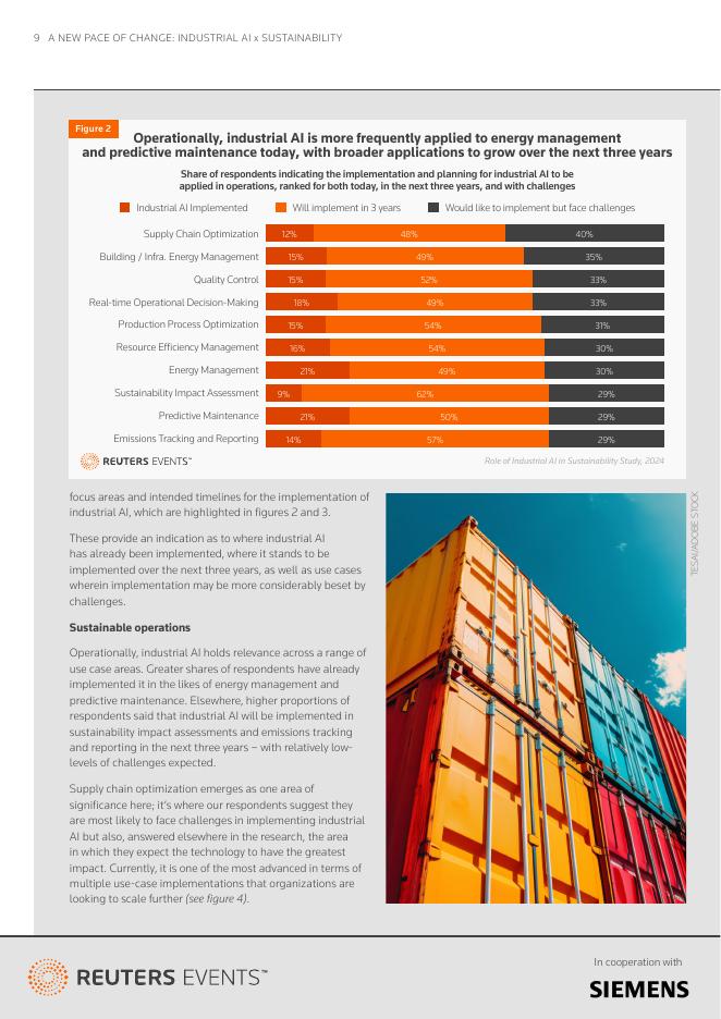 路透社&西门子：2024年变革新节奏：工业人工智能与可持续发展研究报告（英文版）_第9页