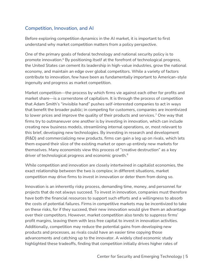 CSET：2025年通过竞赛促进人工智能创新市场力量管理指南报告（英文版）_第6页