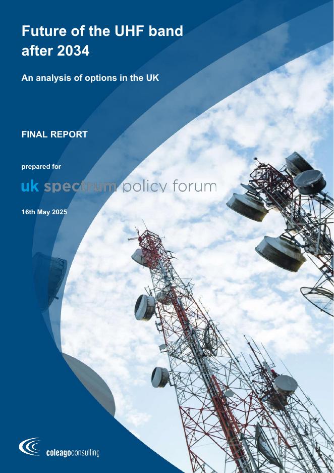 techUK：2034年后UHF频段的未来：英国选项分析报告（英文版）海报