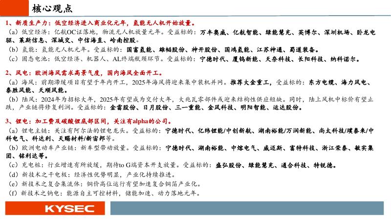 开源证券：电新行业2025年中期投资策略：新质生产力为矛，周期成长为盾_第2页