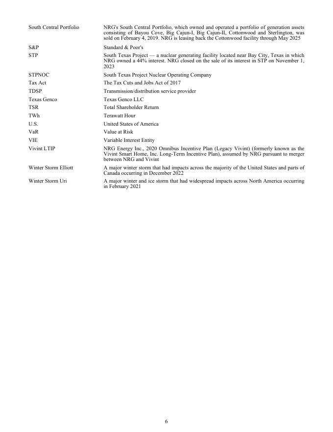 NRG Energy：2024年10-K年度报告（英文版）_第6页