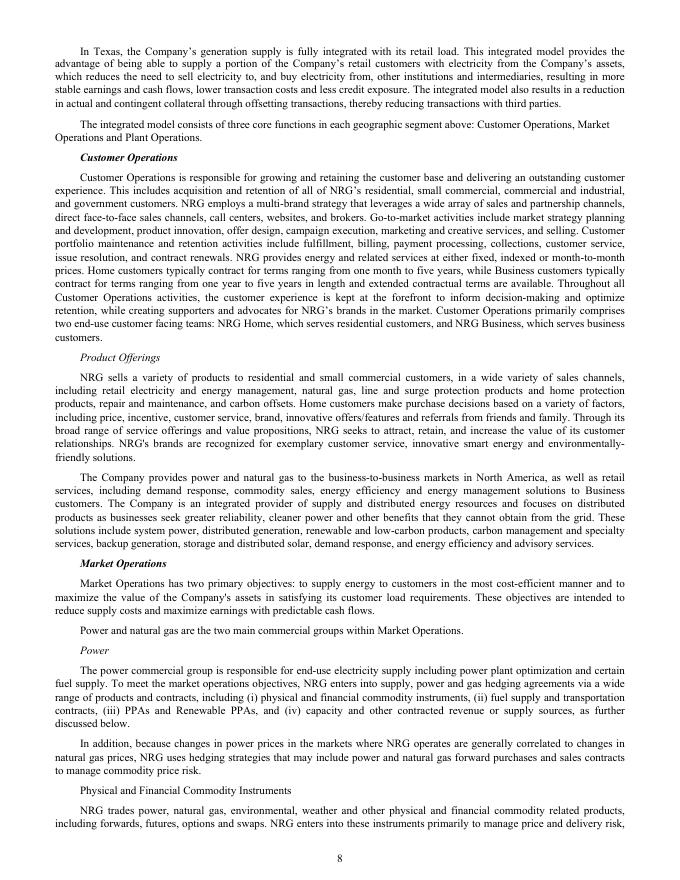 NRG Energy：2024年10-K年度报告（英文版）_第8页