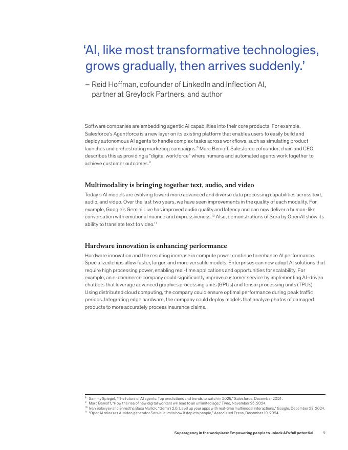 麦肯锡：2025年职场中的超级机构报告-赋能人类解锁人工智能的全部潜力（英文版）_第10页