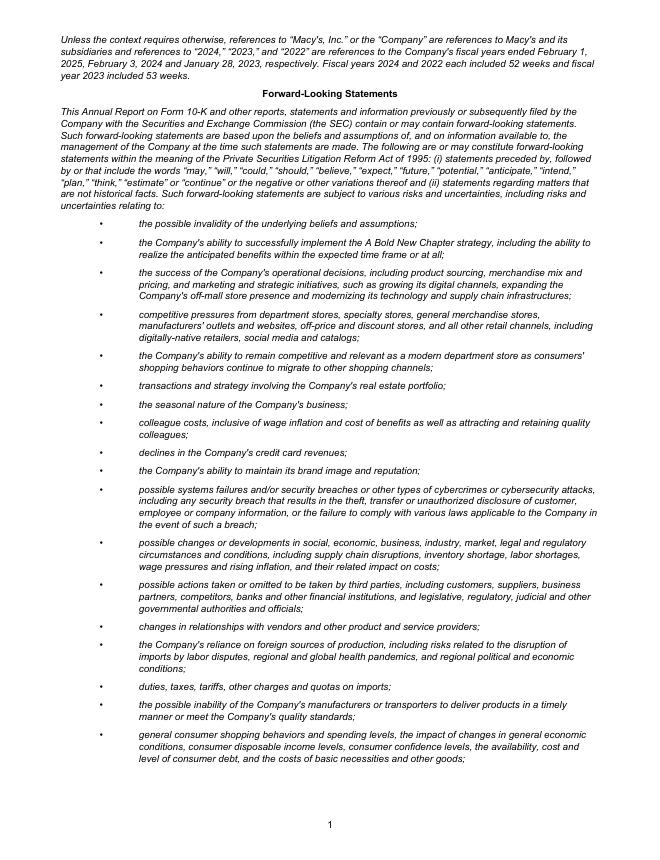 梅西百货Macys, Inc.（M） 2024年年度报告（英文版）_第7页