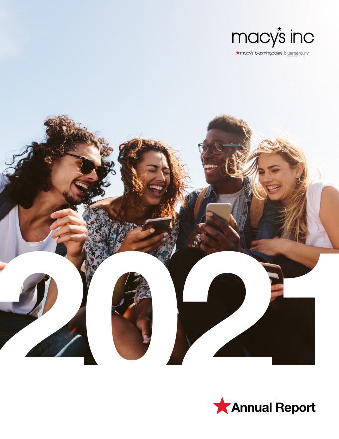 梅西百货Macys,Inc.（M）2021年年度报告（英文版）
