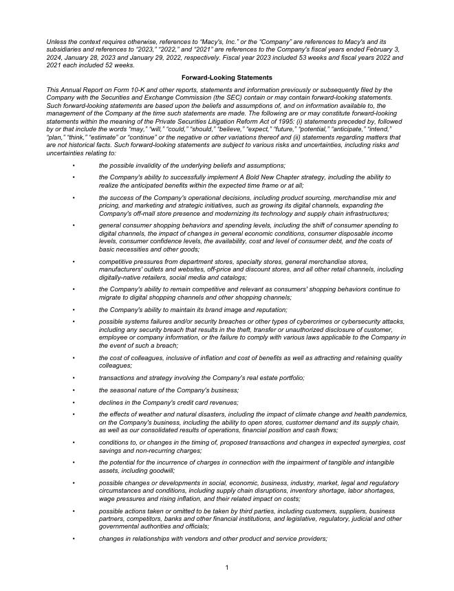梅西百货Macys,Inc.（M）2023年年度报告（英文版）_第9页