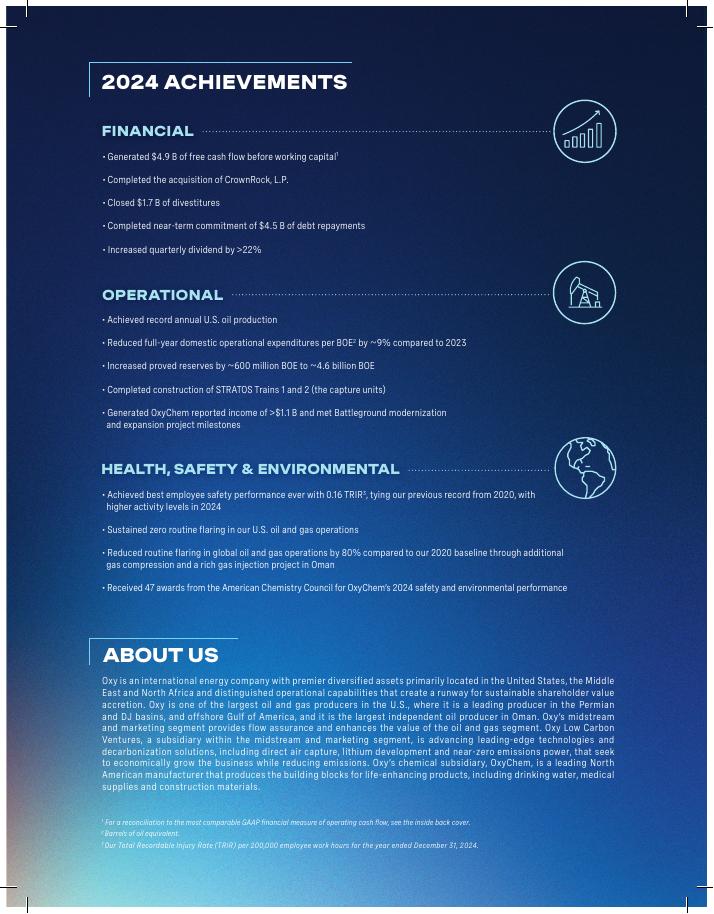 Occidental Petroleum（OXY）2024年年度报告_第2页