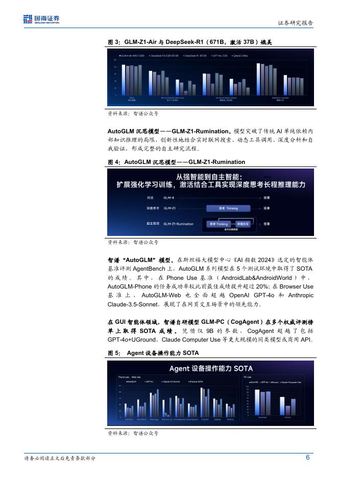 国海证券：计算机行业“人工智能”系列专题：AutoGLM沉思DeepResearch+Operator开启智能体新阶段_第6页