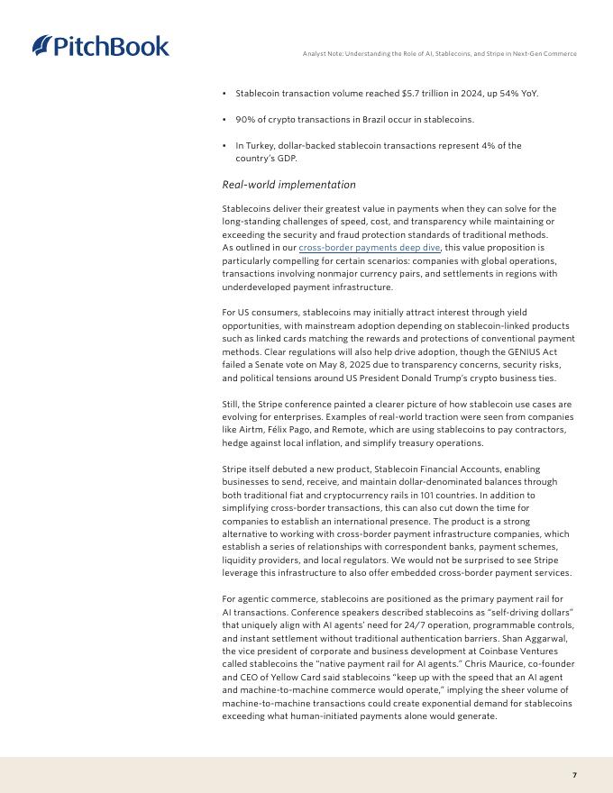 PitchBook：2025年人工智能、稳定币和Stripe在下一代商业中的作用报告（英文版）_第7页