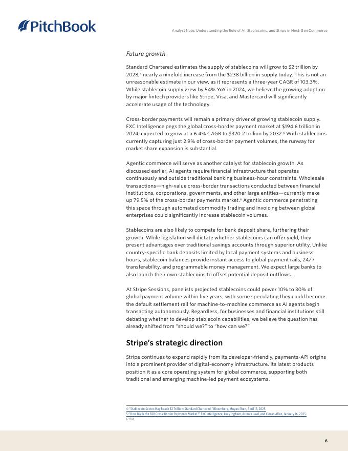 PitchBook：2025年人工智能、稳定币和Stripe在下一代商业中的作用报告（英文版）_第8页