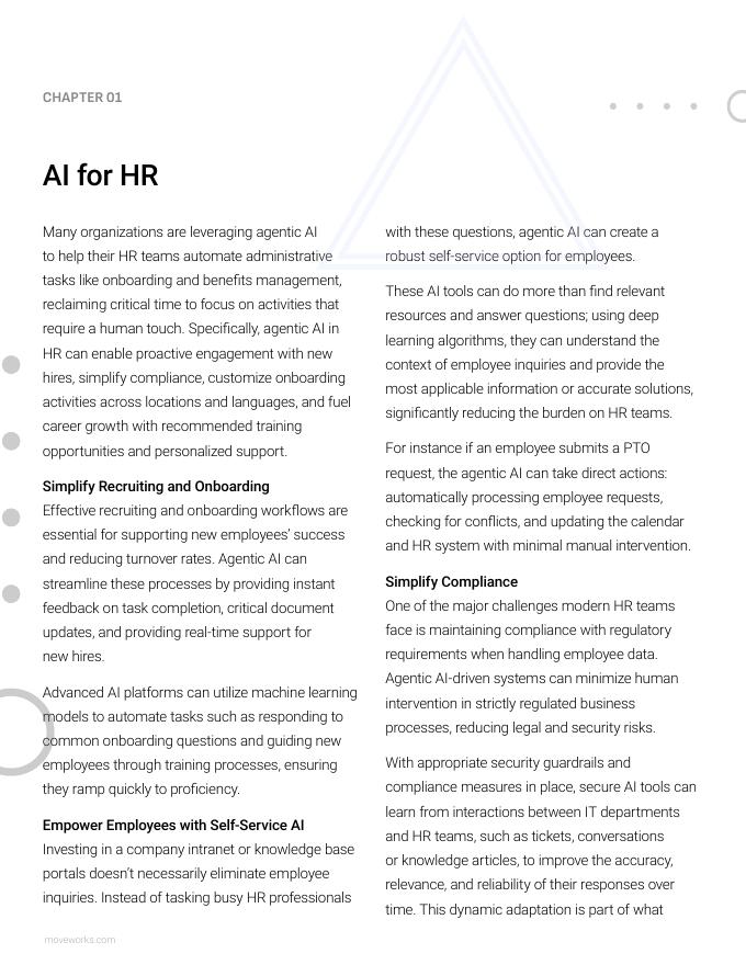 Moveworks：2025年代理型人工智能AI智能体终极指南报告：100＋企业生成式AI用例（英文版）_第6页