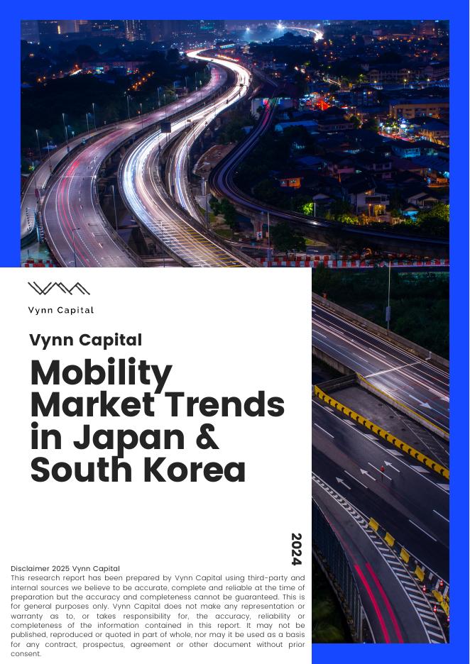 Vynn Capital：2025年日本与韩国移动出行市场趋势报告（英文版）