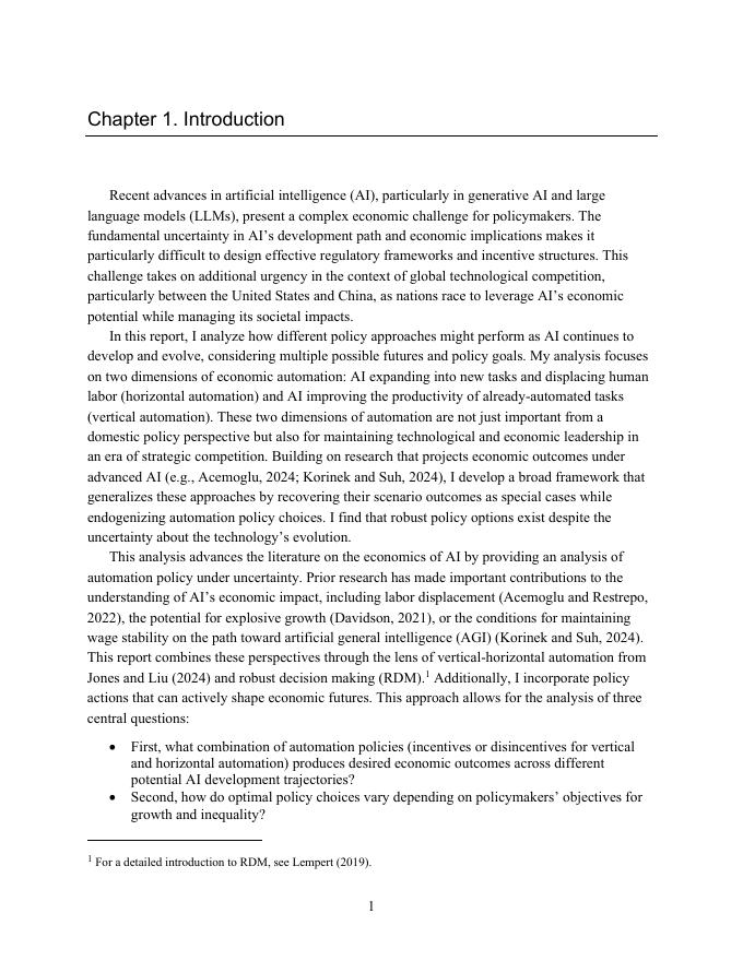 Rand兰德：2025年管理人工智能的经济未来-全球竞争时代的战略自动化政策报告（英文版）_第9页