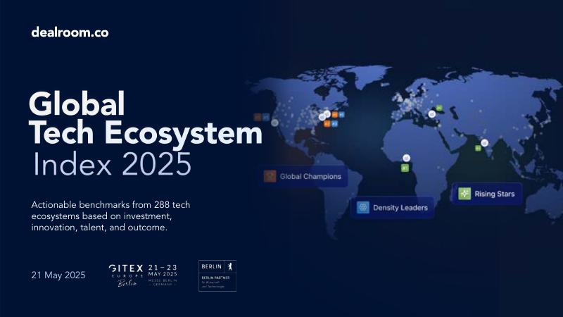 Dealroom：2025年全球科技生态系统指数报告（英文版）海报