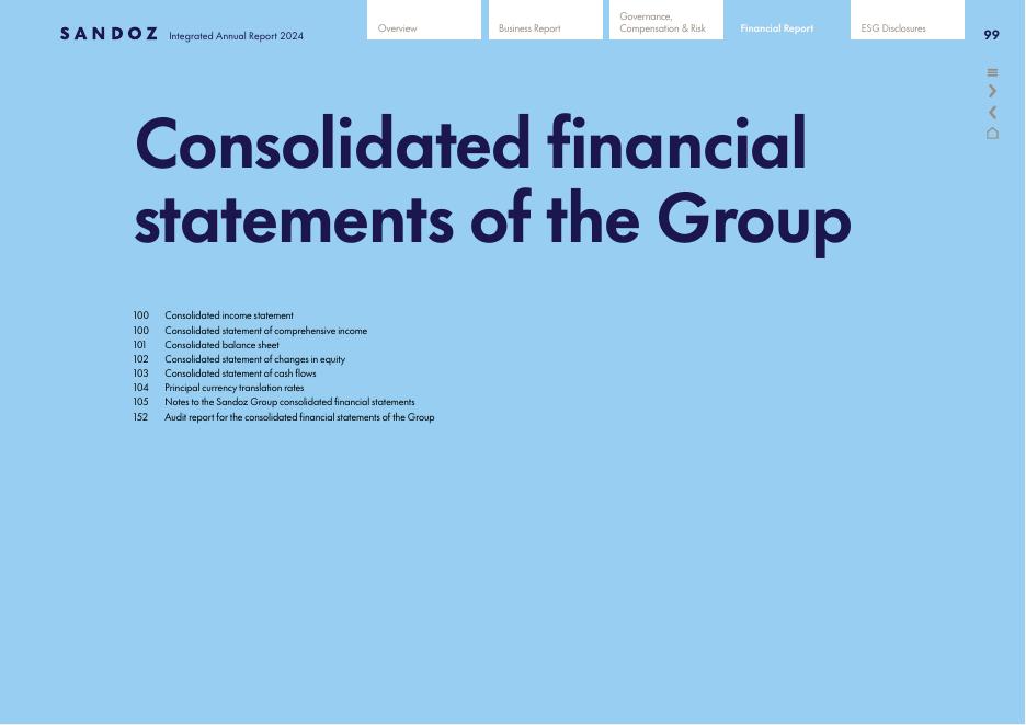 山德士Sandoz2024年年度财报（英文版）_第8页