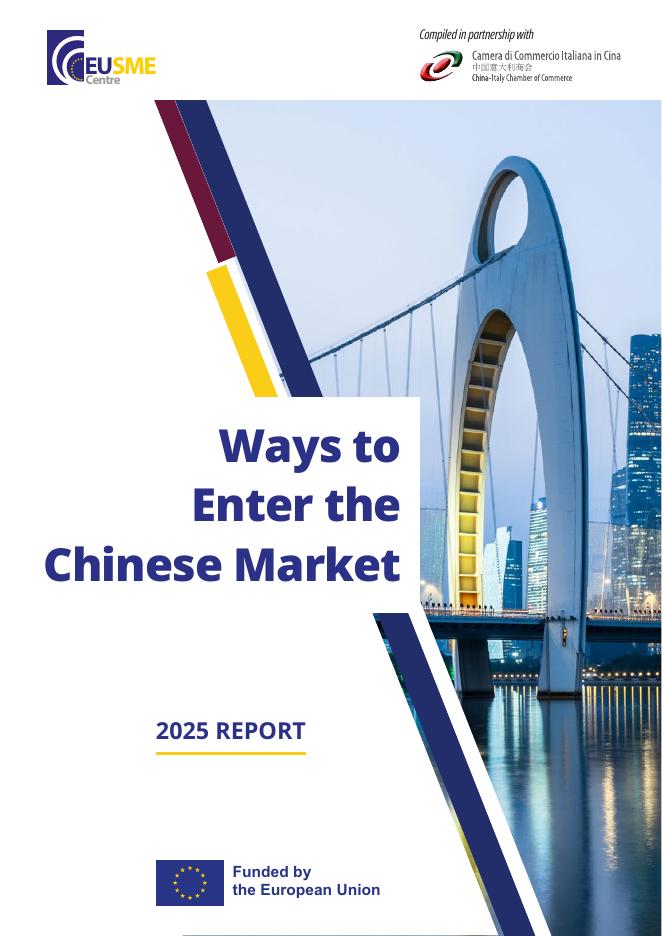 欧盟中小企业中心：2025年欧盟中小企业中国市场进入策略研究报告（英文版）海报