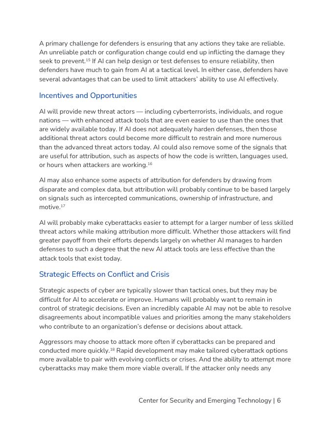 CSET：2025年预测人工智能对网络攻防平衡的影响报告（英文版）_第7页