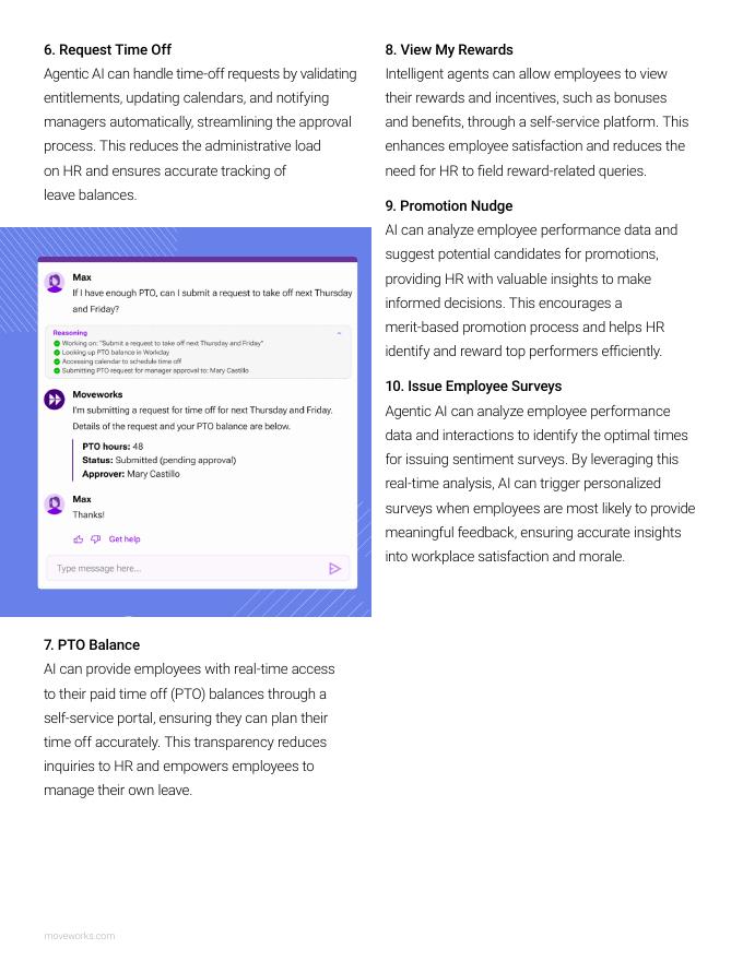 Moveworks：2025年代理型人工智能在人力资源中的10个真实世界用例报告（英文版）_第7页