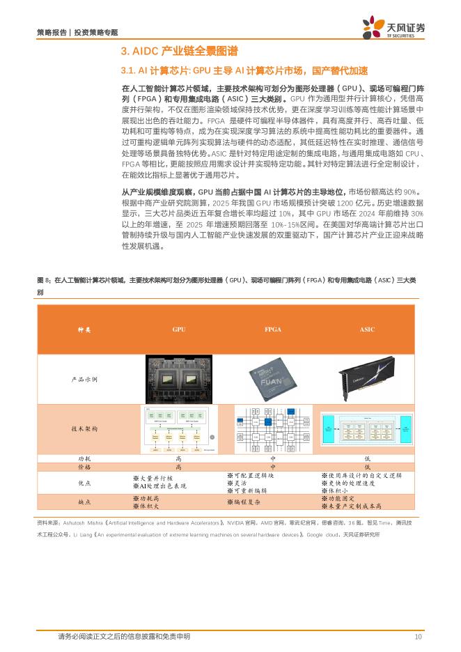 天风证券：AIDC：人工智能发展的核心引擎_第10页