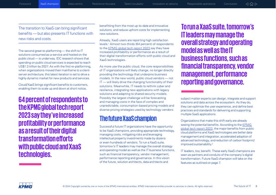 毕马威：2025年未来IT：云计算与人工智能赋能时代下的IT职能进阶战略研究报告（英文版）_第6页