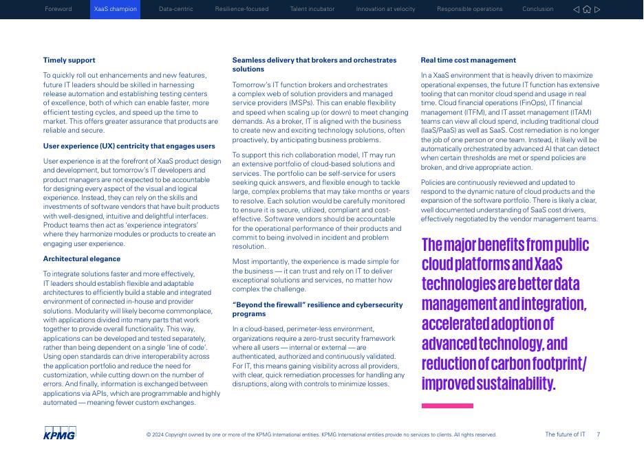 毕马威：2025年未来IT：云计算与人工智能赋能时代下的IT职能进阶战略研究报告（英文版）_第7页