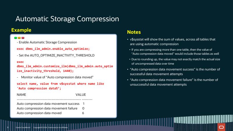 ORACLE：高级压缩：Oracle数据库23 ai有什么新内容？（英文版）_第8页