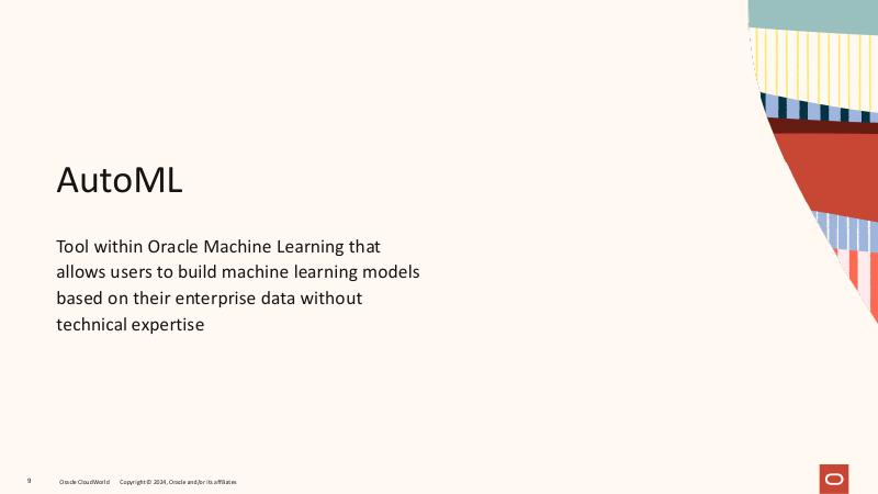 ORACLE：使用OCI和Oracle数据库释放AI和ML的真正分析能力（英文版）_第9页