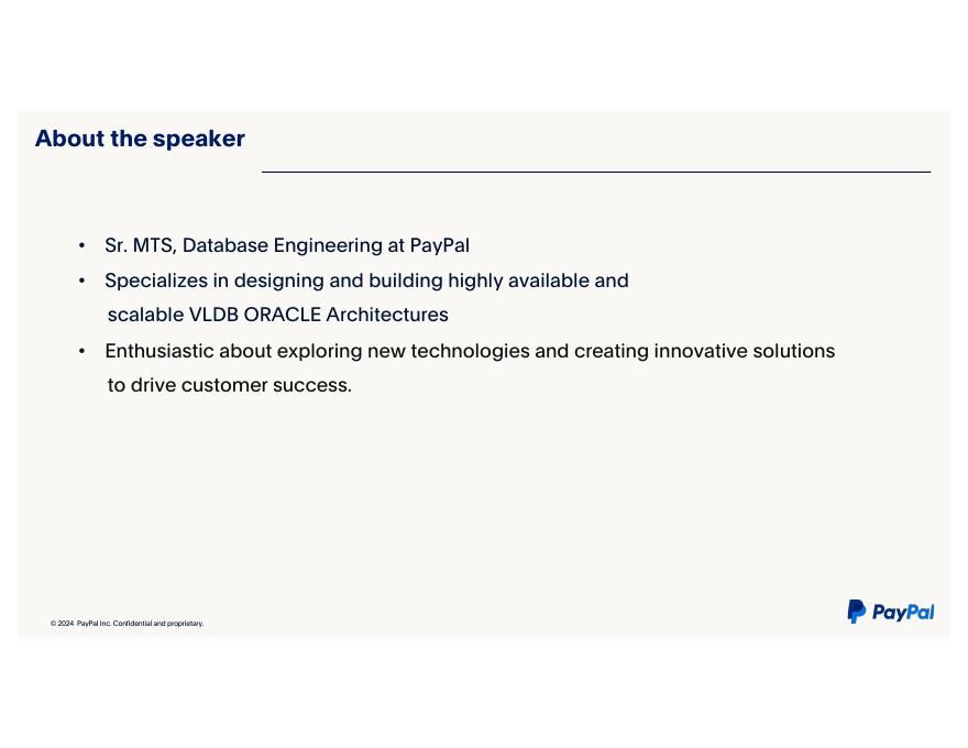 ORACLE：PayPal混合数据库云中的极致性能和可用性（英文版）_第9页