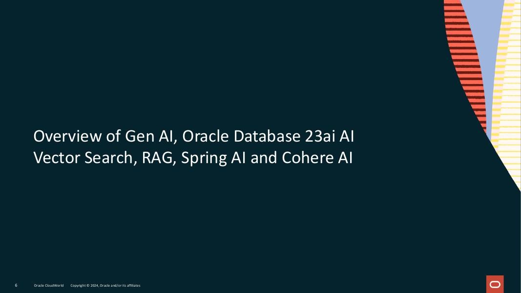 ORACLE：使用Oracle AI向量搜索、Spring AI和Cohere构建Gen AI Java应用（英文版）_第6页