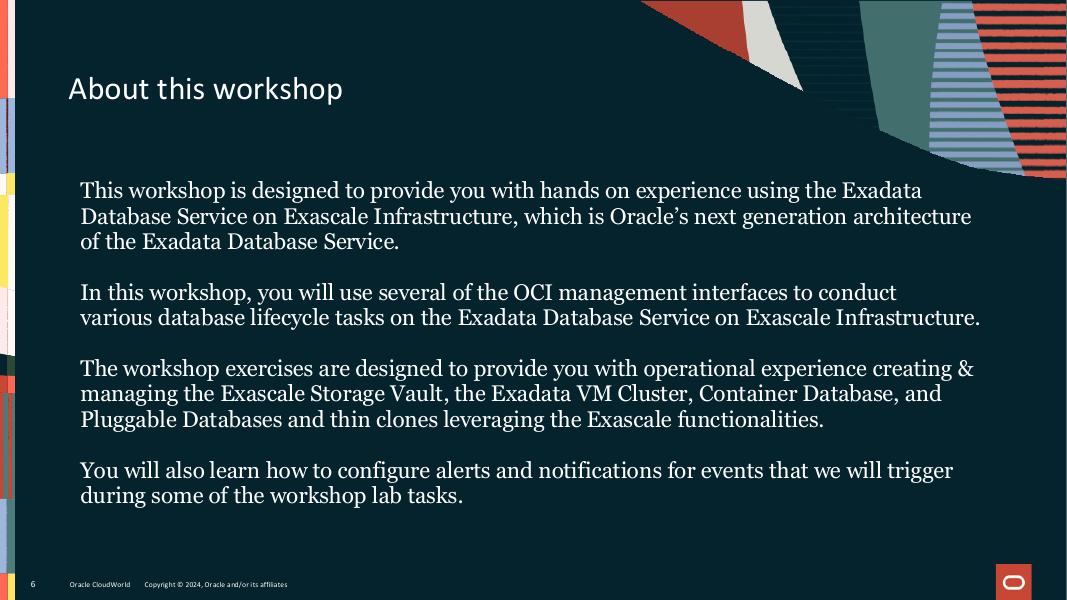 ORACLE：实践操作：Oracle Exadata数据库服务在Exascale基础设施上（英文版）_第6页