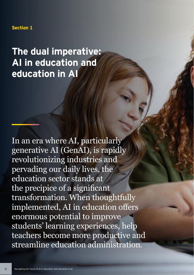 EY安永：2025年教育领域人工智能双重影响研究报告：AI赋能教育与教育领域AI素养培育（英文版）_第6页