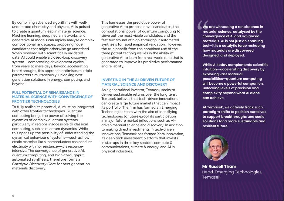 淡马锡Temasek：2025年人工智能在材料发现领域的应用研究报告（英文版）_第6页