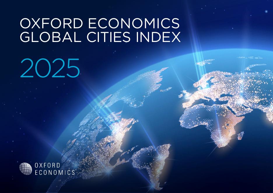 牛津经济研究院：2025年全球城市指数报告（英文版）海报